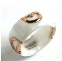 Anello Damiani Donna in Ceramica Diamante 0.01 Ct 20045775 - 20045775